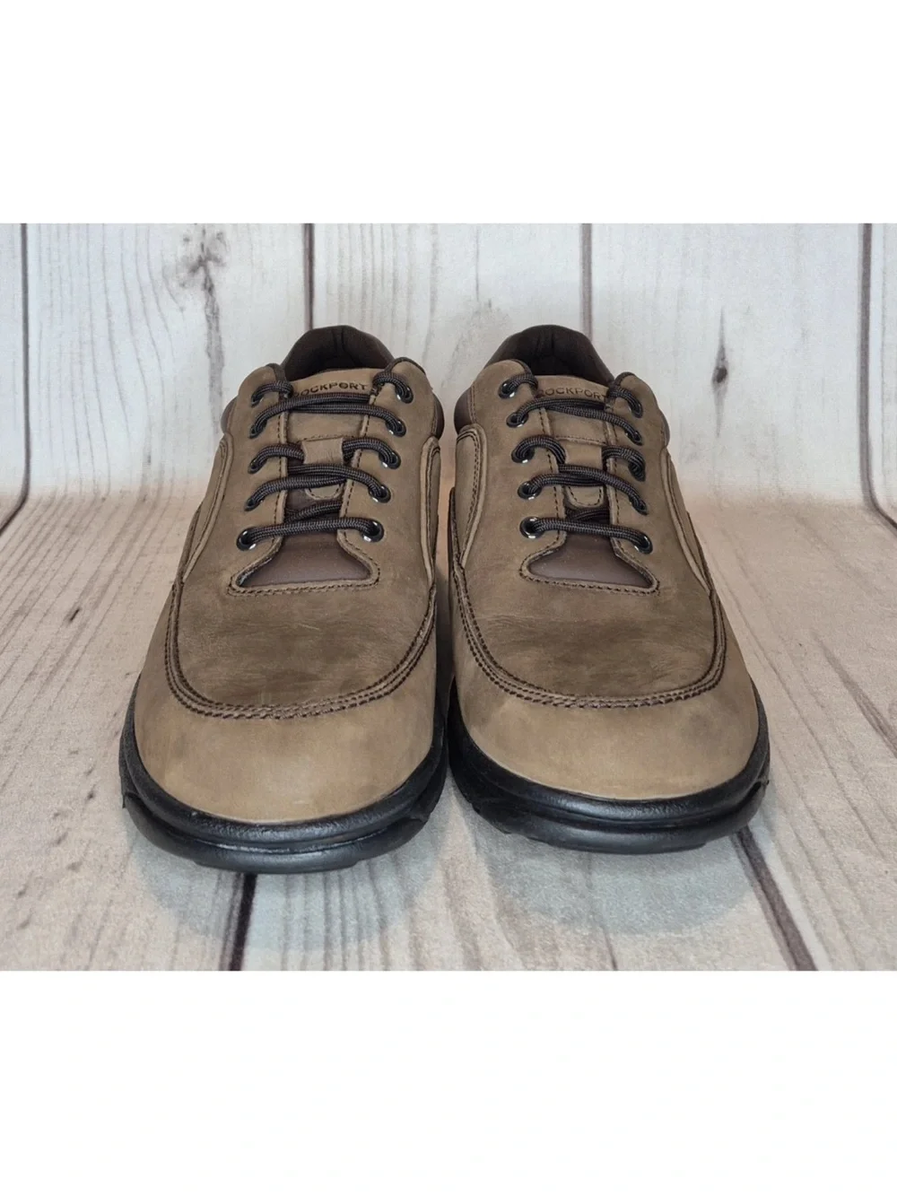 Rockport Eureka Men's Size 11.5 XW Extra Wide Nubuck Leather Walking Shoes